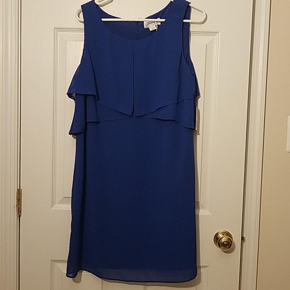 🍎3/$10 NWT Jessica Simpson royal blue shift dress